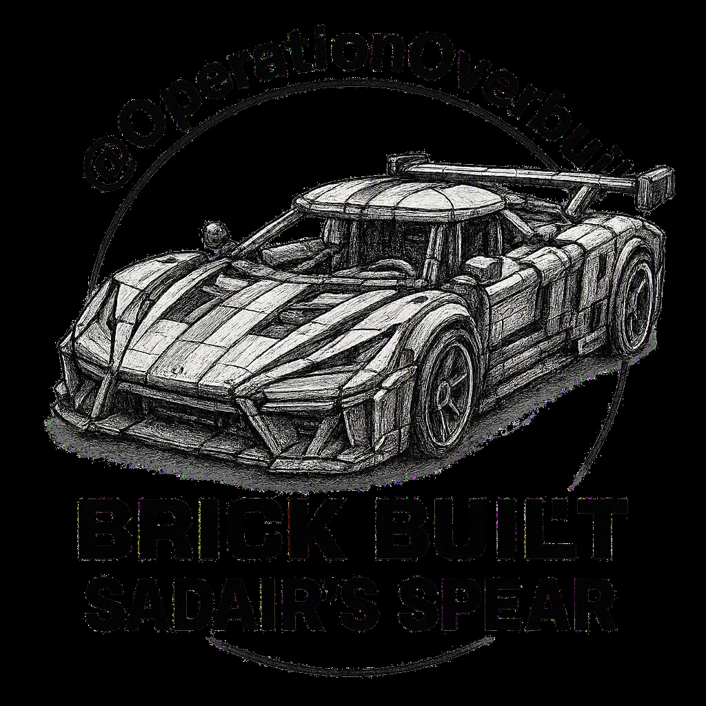 Operation Overbuilt Brick Built graphic artwork